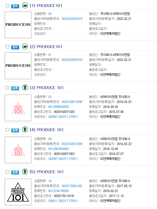 pannchoa's tweet photo. Mnet registers Produce101 in February 2022 sparking the show's revival rumors
https://t.co/q0flngy3s7 https://t.co/5QE9Ojzm0n