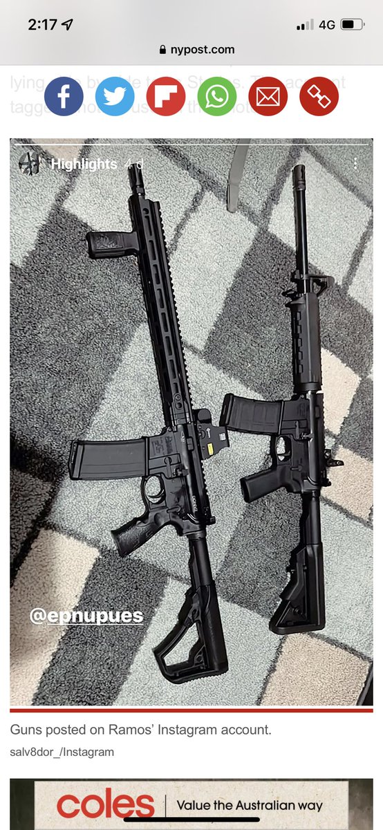 yaboiandro's tweet photo. This is what’s WRONG with America!! How the Fuck can an 18yr old purchase 2 semi automatic rifles & 375 rounds of ammunition & no red flags are raised! Are you fucking serious? #WTF #OasisOutback #GunReformNow #NRA #JoeBiden #Ramos #TexasSchoolMassacre #bloodyhands #guncontrol 🤯 https://t.co/zOcHl0Jf3i