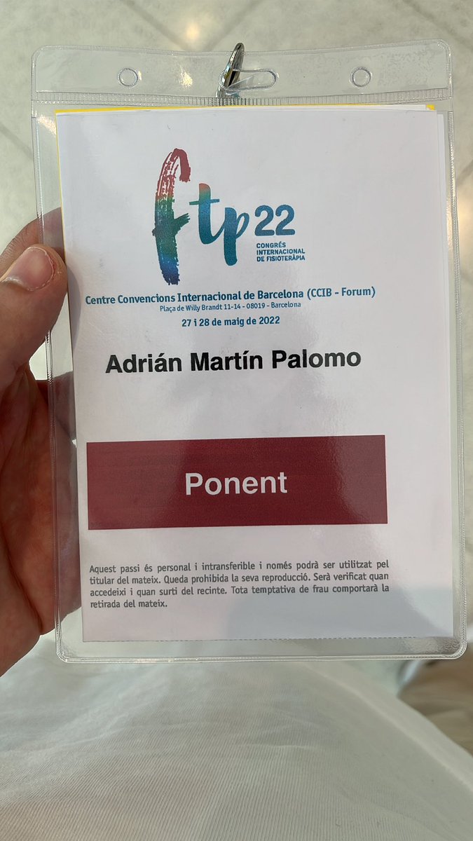 Finalizado el #FTP22 , solo puedo mostrar mi infinito agradecimiento a <a href="/FISIOSEPAR/">Fisioterapia SEPAR</a> <a href="/SeparRespira/">SeparRespira</a> por la oportunidad, al <a href="/ColFiCat/">CFC</a> por la excelente organización y a <a href="/FAlpinion/">Francisco Martinez ALPINION</a> por facilitarnos el proceso. Keep working! Keep learning! #ecografia #UCI #ICU #fisioterapiarespiratoria