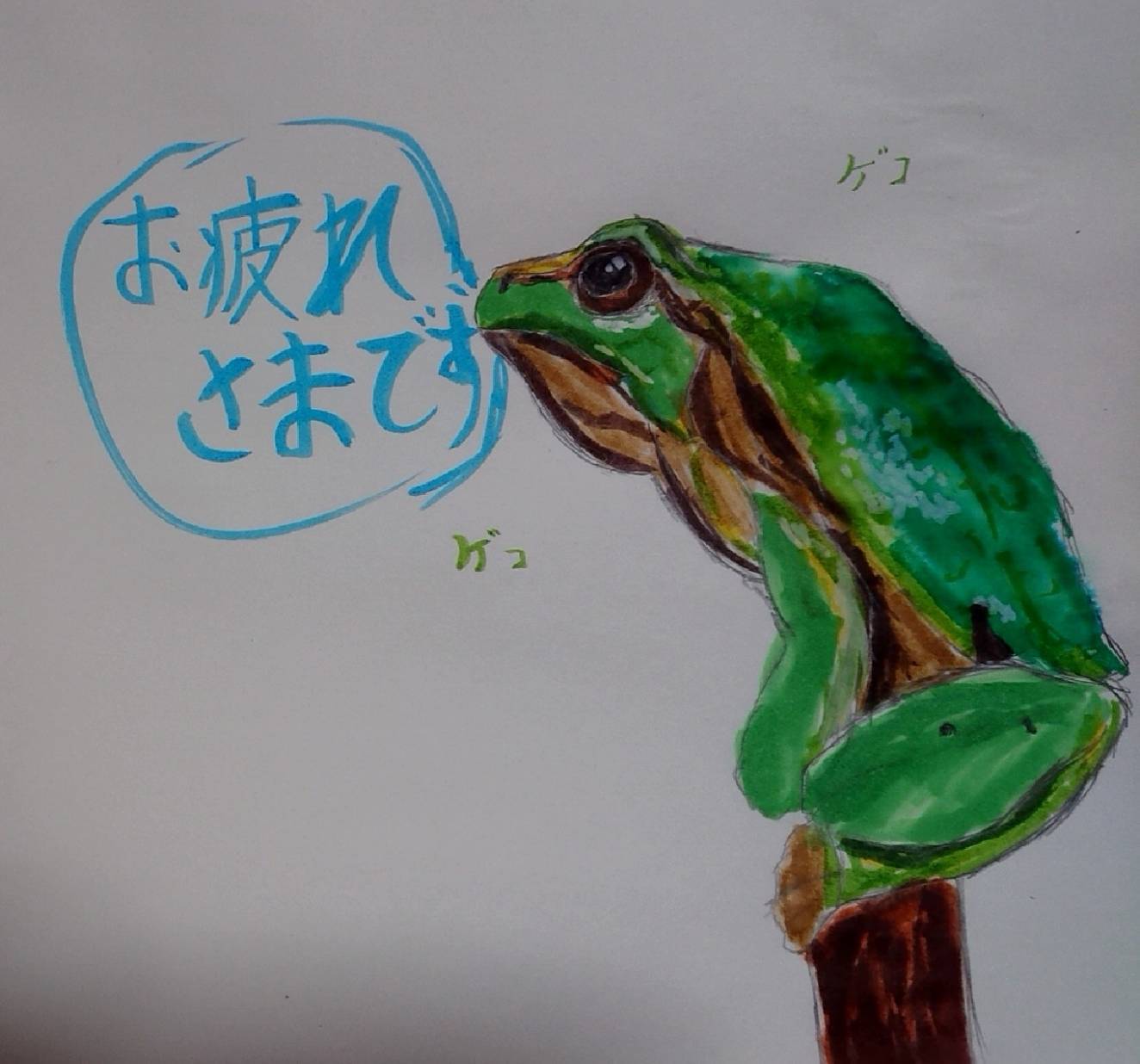 カエルのイラスト Twitter Search Twitter