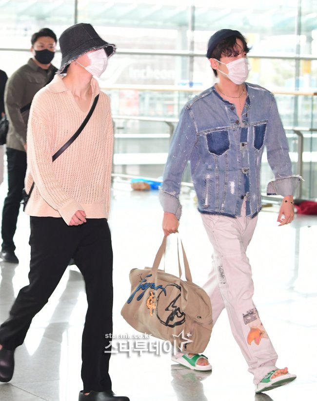 Get A By Jimin Inspired Airport Fashion on Incheon Airport May 2018