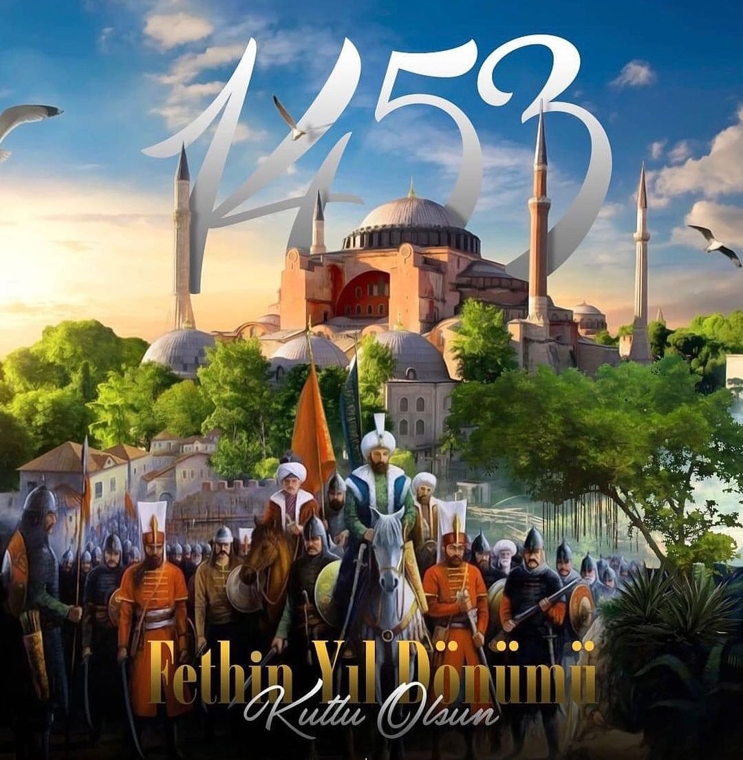 MemduhTOPUZ's tweet photo. İstanbul'un fethinin 569.yilinda Fatih Sultan Mehmet han ve şehitlerimizi rahmetle ve minnetle aniyorum...
#istanbulunfethi
#istanbulunfethikutluolsun https://t.co/o42gowDtBq