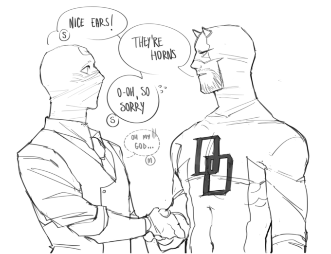 [#MoonKnight #daredevil] I WOULD DIE FOR THEM 