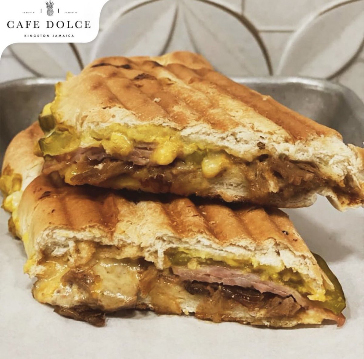 cafedolceja's tweet photo. ¡Esto es tan bueno! The new #CubanPanini will give you all the amazing tastiness  of Cuban cuisine with every bite!
.
Go grab yours from your nearest #CafeDolce branch today! https://t.co/B6yemKAWWd