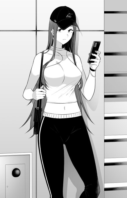 3ギャル(モノクロver) 