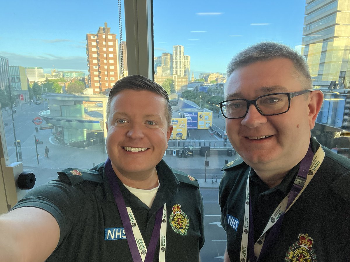 Good Morning from the Ride London Tactical Command team. DTC Dom and Head of Ops Glenn are working with partners from blue light services to ensure a safe event for all. We hope all taking part have a great day 🚴