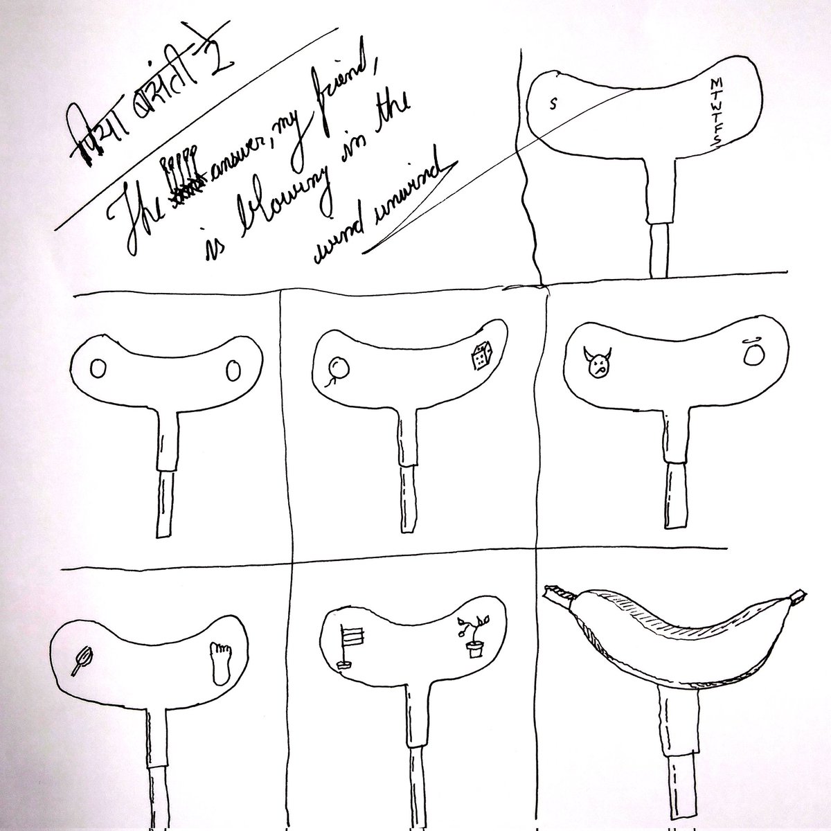 HemantGuptaNext's tweet photo. putting an experience or concept into a visual, and then #tinkering with its elements, could enable unlearning and some discoveries...sometimes...else, many a times, one comes back with humility and gratitude for the myriad tinkering that would have brought the thing or https://t.co/Fot9FZPQbD