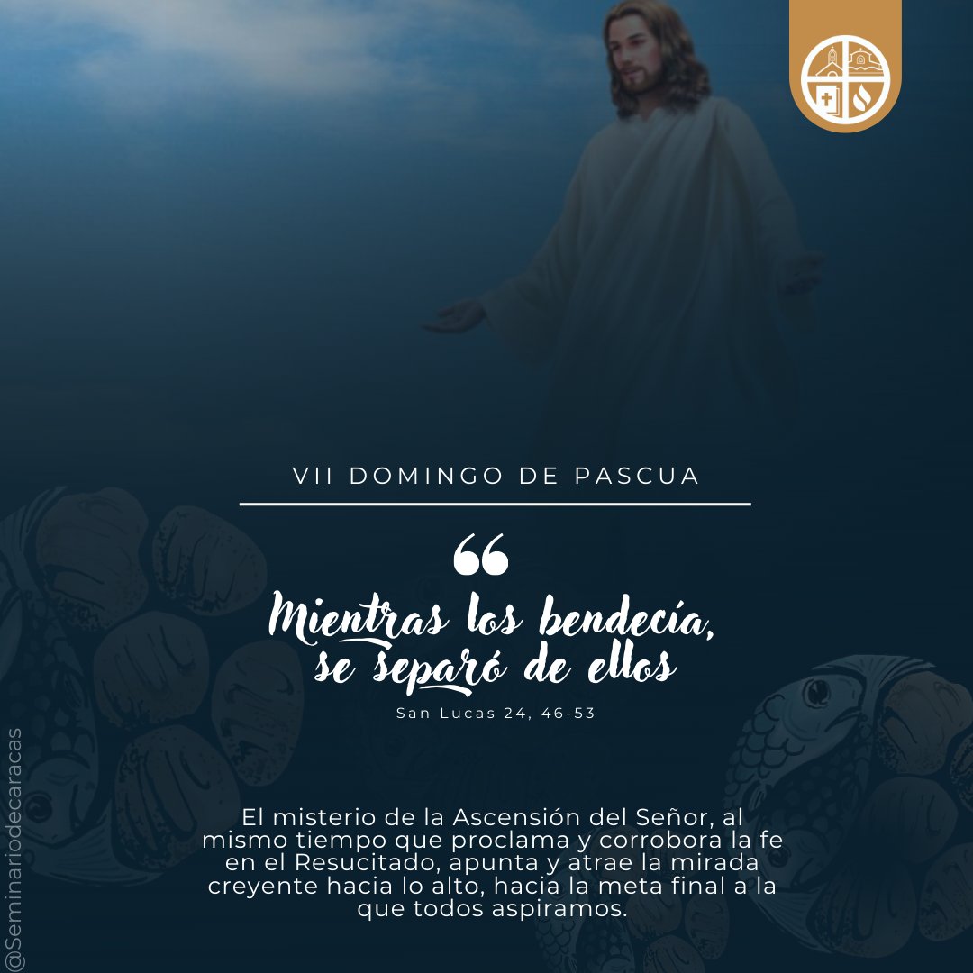 Ascención del Señor 

Hoy es, pues, un día gozoso en el peregrinaje de la fe, alentados por el ejemplo de nuestro hermano mayor, Cristo Jesús, entronizado en la gloria de Dios. 

#AscensionoftheLord #Jesucristo
