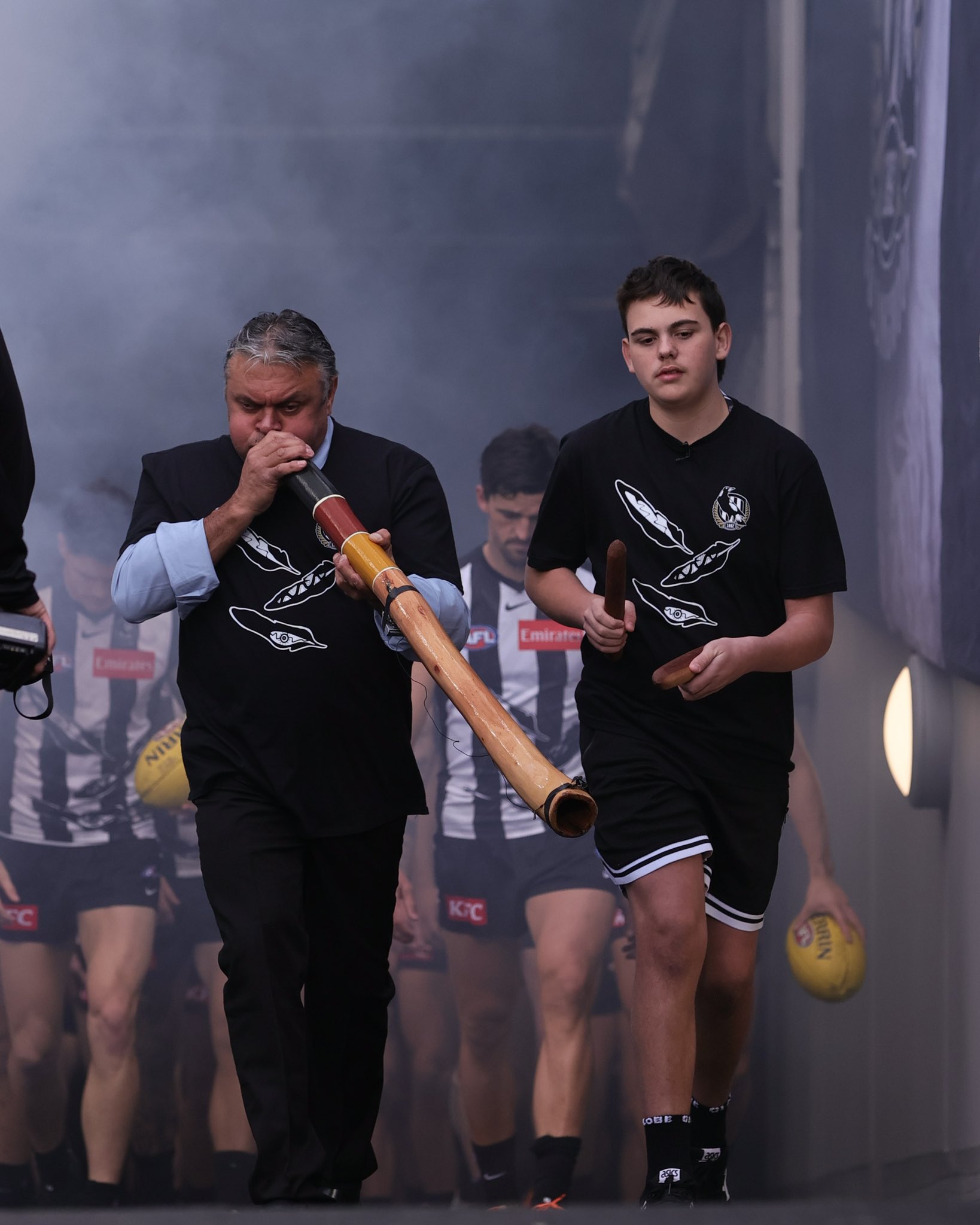 Collingwood FC on Twitter: A special entrance https://t co/YIVe1x7D9E