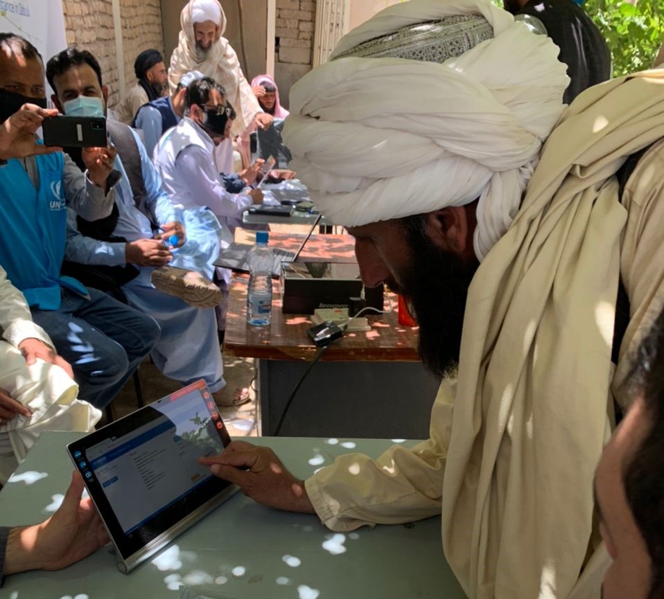 UNHCRAfg's tweet photo. More than 1,060 Afghans are receiving multi-purpose cash to help cover basic needs in Qalat, Zabul province.

UNHCR rolls-out its Global Distribution Tool to enhance efficiency, accountability + accuracy of verification process for #CashBased transfers https://t.co/lDpLMJgIRb
