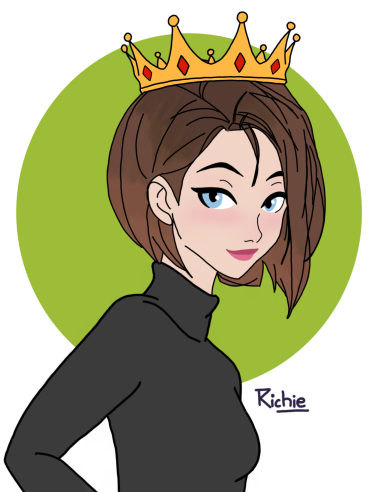 Tried to make <a href="/gr8tlakesgirl/">GreatLakesGirl 🇵🇸🍉 Save Palestine</a> into a character💚