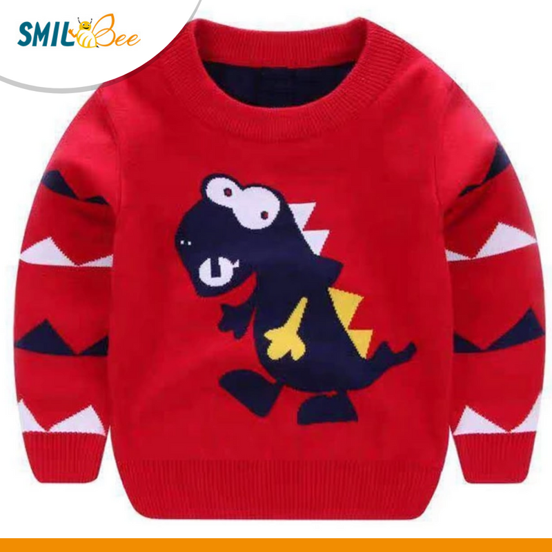 Smilbee_Global's tweet photo. 🧥 This baby sweater with dinosaurs is wonderfully soft on the inside. The cotton sweater has a round neck and long sleeves. 

Make your baby happy with a new dinosaur sweater? Visit our website: ➡️ https://t.co/sFZtLZEii1

#SmilBee #BabySweater #Sweater #Dinosaurs https://t.co/C8zp0aMIz7