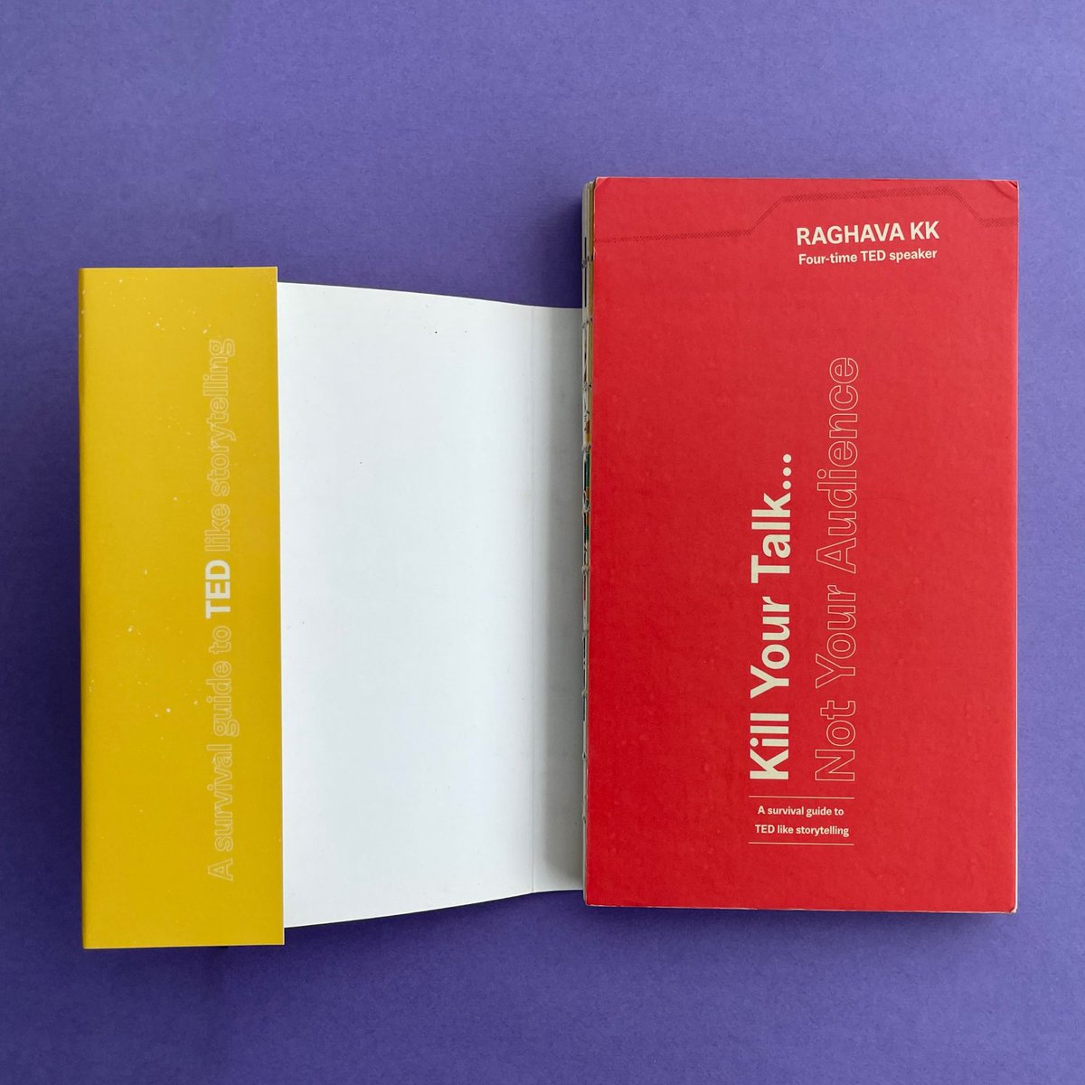A delightful piece to hold in your hands with a lot of experimental pages and techniques. I designed illustrations, letting and the book. Featuring some fabulous paintings by Raghava KK.