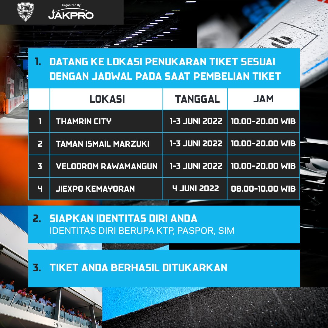 Jakarta E-Prix Official🇲🇨 tweet media