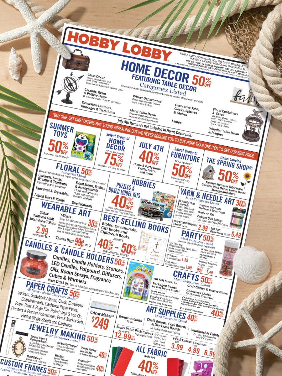 Official Hobby Lobby on Twitter "Select groups of Home Decor