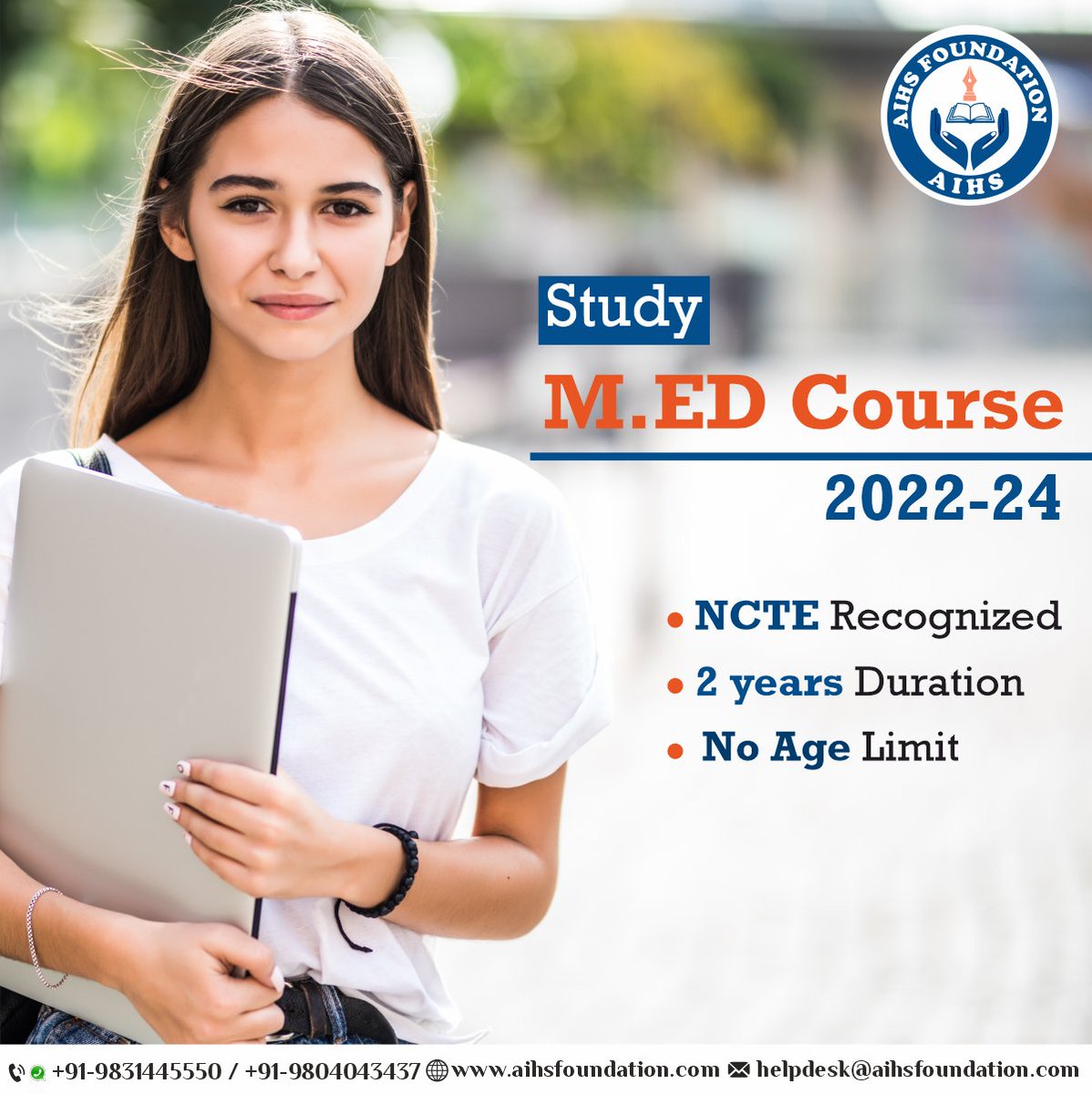 AIHS_Kolkata's tweet image. M.Ed Course Admission 
Admission Open For New Session
Book your seat now
Contact: 9831445550, 9804043437
#MEdAdmission #MedCourse #AdmissionsOpen #aihskolkata #AIHS