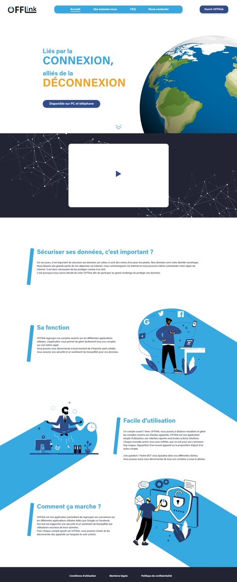 _Offlink's tweet photo. Curieux de savoir à quoi ressemble OFFlink, en voici un bon aperçu. N'hésitez pas à nous dire ce que vous en pensez😉 !!
#sitevitrine #application #infographisme #cybersecurite https://t.co/aVk701lfLU
