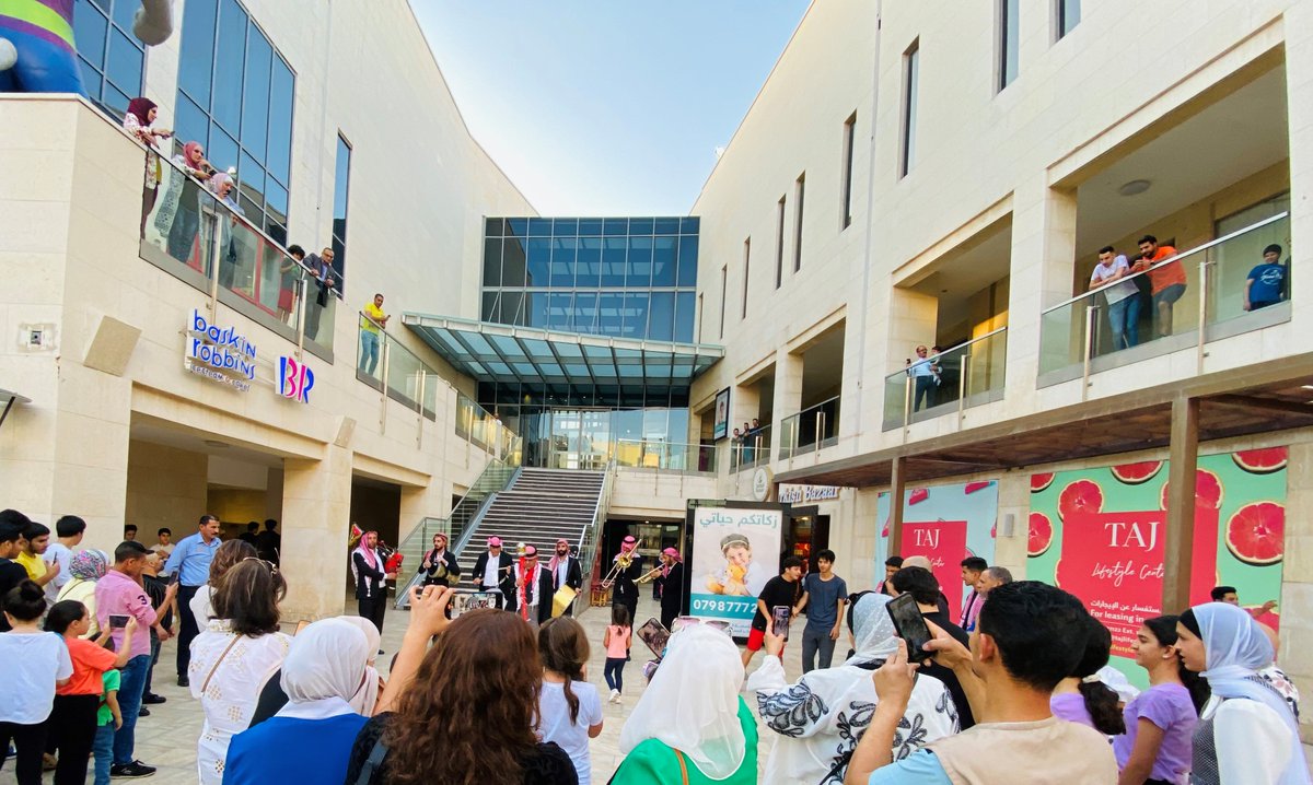 احتفلنا في تاج لايفستايل سنتر بمناسبة عيد الاستقلال اكتملت فرحتنا معكم #تاج_لايفستايل_سنتر #الاردن #ارفع_علمك #عيد_الاستقلال_76