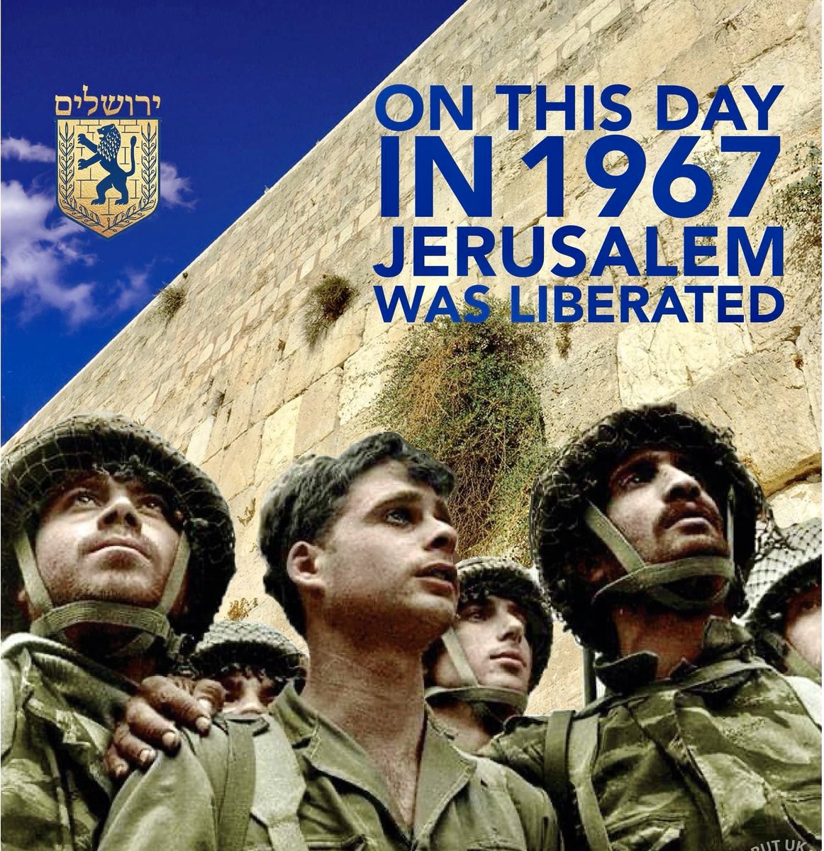 #OTD in 1967, the soldiers of the #IDF heroically liberated the Old City of #Jerusalem and reunified #Israel's capital.
Today on #JerusalemDay, we honor the soldiers who fought for Jerusalem’s liberation—and the soldiers who continue to protect it today. #YomYerushalayim 🇮🇱
