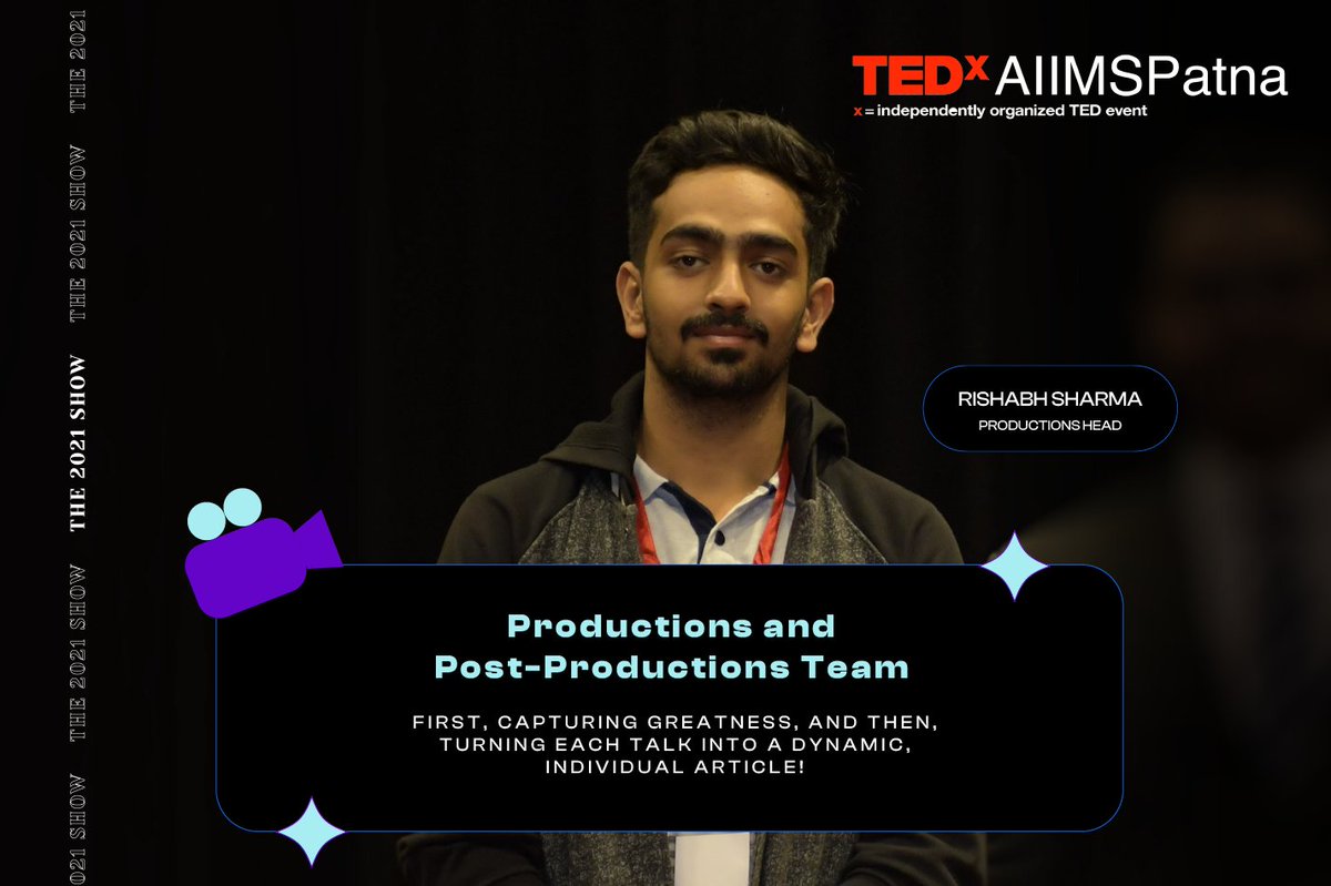 TEDxAIIMSPatna's tweet photo. #ted #tedx #tedtalks #tedxtalks #aiims #aiimspatna #tedxaiimspatna #tedxspeaker #speaker #tedevent #tedxevent #India #Patna #mbbs #collegelife #events #stalking #speakers #production #talks #editing #camerasetup #posters #socialmedia #creators #videoeditors #postercreation https://t.co/80LBcOviWN