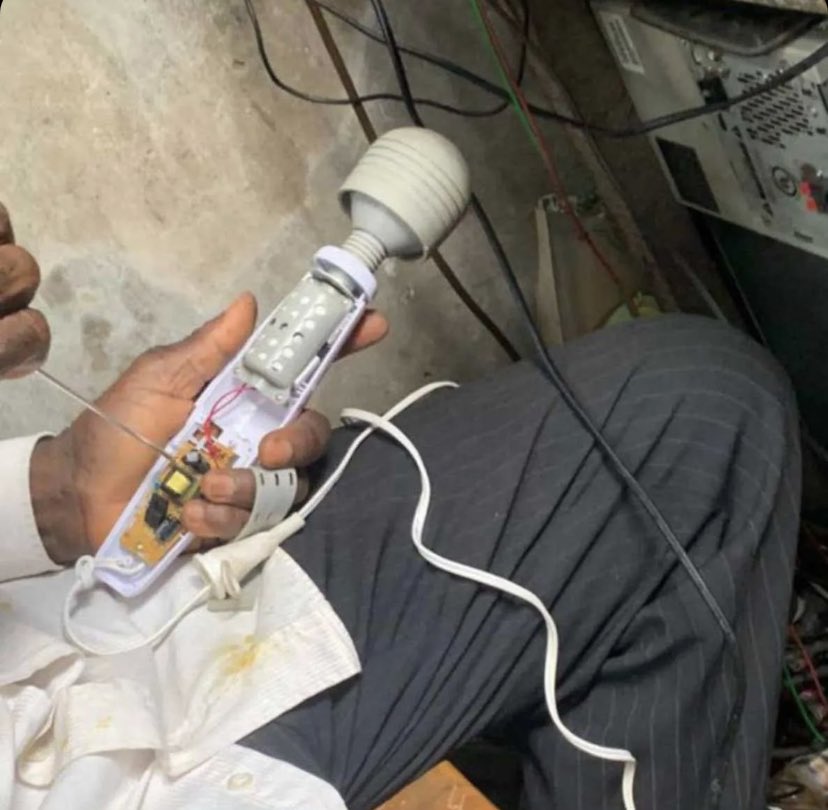 See as them dey repair person man