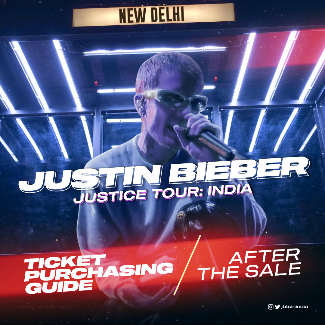JBTSinIndia's tweet photo. Part 3: Ticket Purchasing Guide | After the Sale
#JusticeWorldTourIndia https://t.co/cxHtHdiWQp