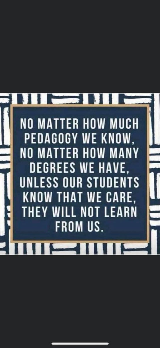 Caring and engagement matters! Positive relationships with students build trust for them with teachers and admins…and develops interest and excitement in school! This is what opens their minds to learning! Tell them you loved them before you ever met them! #SEL #education #LOVE