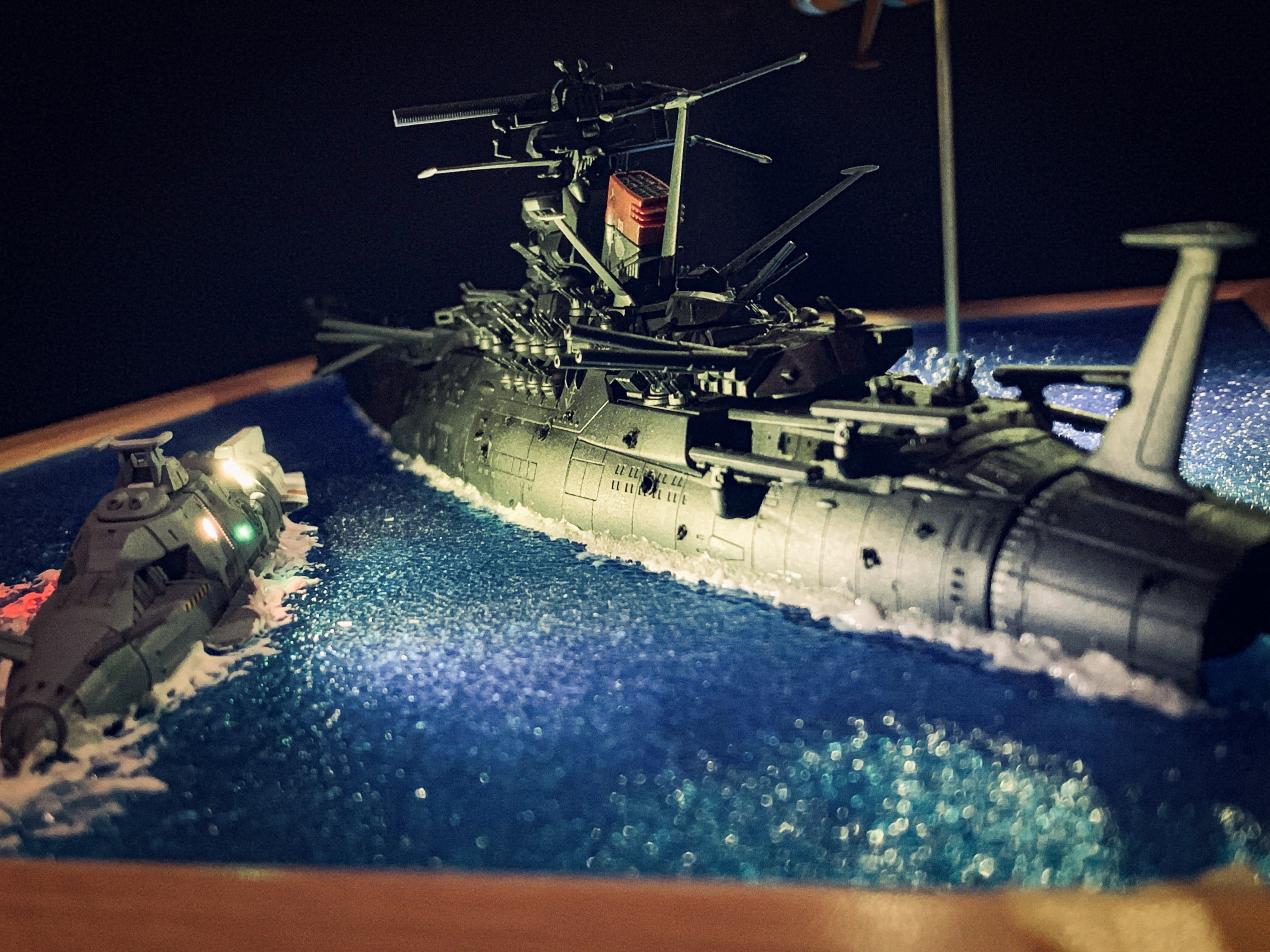 宇宙戦艦ヤマト　ジオラマ Fz on X: 