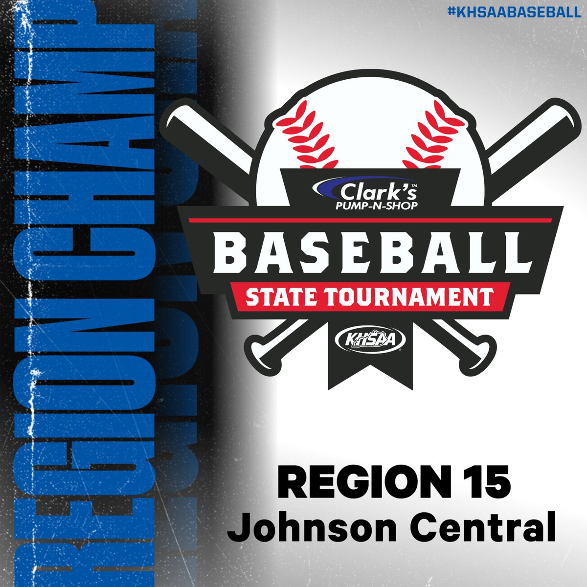 khsaaevents's tweet photo. Johnson Central baseball has punched its ticket to the 2022 Clark's Pump-N-Shop Baseball State Tournament presented by UK HealthCare https://t.co/MLQMNl9VLc