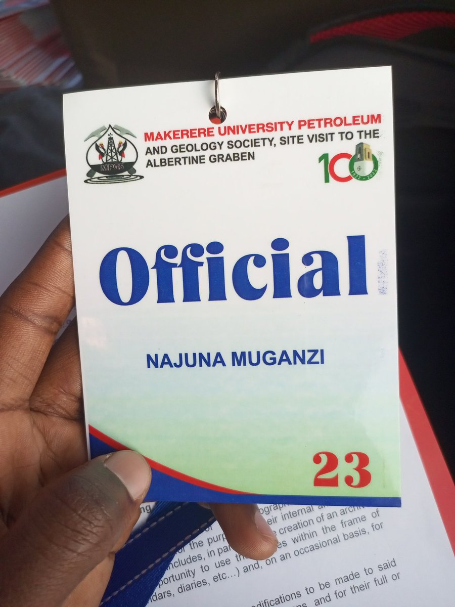Muganzi_N's tweet photo. #Tilengasiteupdates 
It's been quite an adventure in the just concluded @TotalEnergiesUG site visit to the Albertine graben, having represented @MbararaUST
The two-day site visit really shows that great work's being and been done as far as the developments in the #TilengaProject https://t.co/4LcJnGdJOW