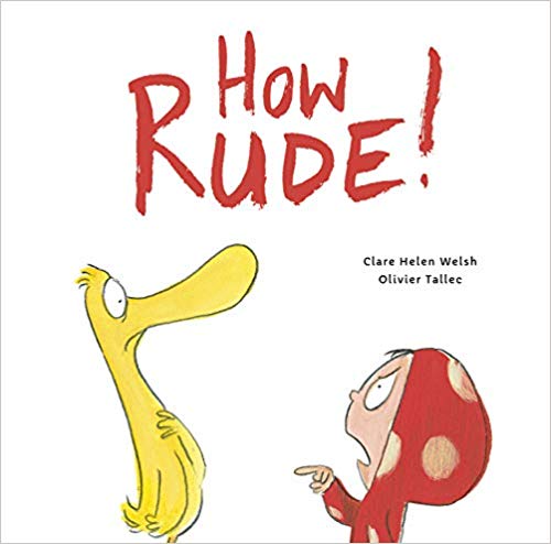 ClareHelenWelsh's tweet image. #HowRude #HowSelfish illustrated by #OlivierTallec @QuartoKids  (empathy, friendship, compromise, dialogue-only books)
clarehelenwelsh.com/resources-and-…
6/10