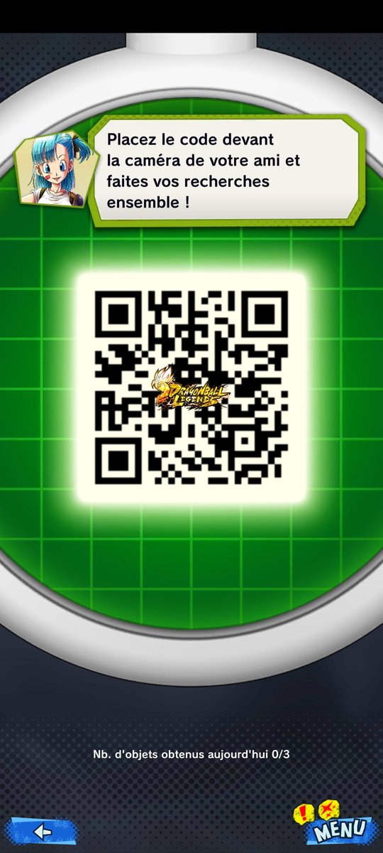 Zelljio's tweet photo. Qr code du dimanche 29 mai #DBL4thAnniversary #DBLegends https://t.co/lKVxhAGpgZ