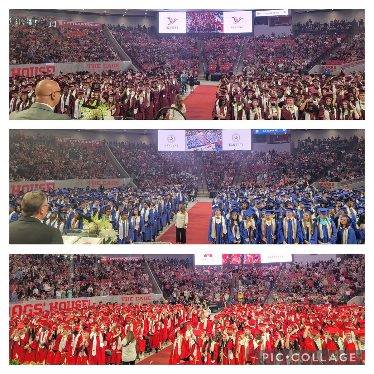 MccallDemetrius's tweet photo. Three @GCCISD graduations! Congratulations to all 2022 graduates. Here, WE Grow Giants! #gcgiants #rssclassof2022 #relclassof2022 #GCMCLASSOF2022 https://t.co/lWYxQAyYU4