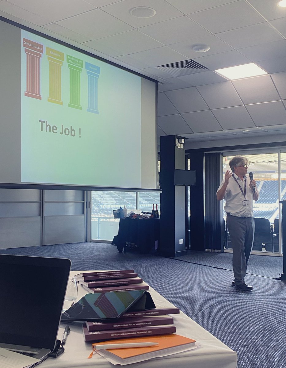 HelenDavisonACP's tweet photo. Hearing @FrankCoffey26 speak at the #DerbysACPconf was music to my ears, having worked hard to improve access to CPD for advanced practitioners with the #ACPvtp project. When will we place the right amount of emphasis on the ‘other’ pillars of practice? https://t.co/pL8weQX2xI