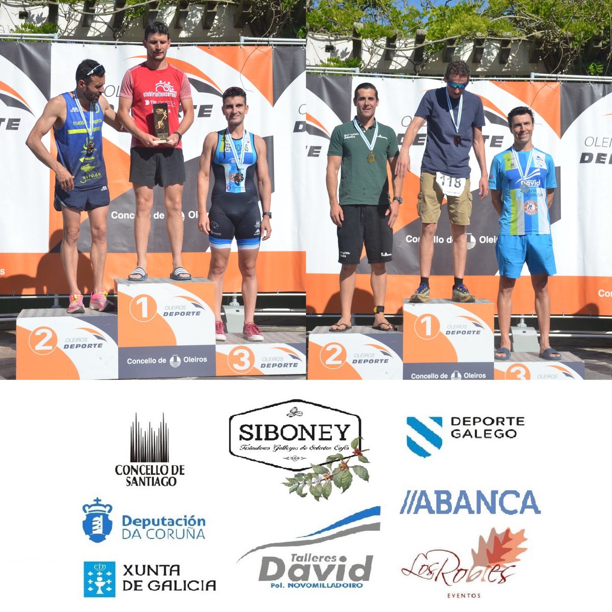Podios do Club Triatlón Compostela Talleres David no Triatlón de Oleiros <a href="/FEGATRIPM/">FGalega Tríatlon-PM</a> <a href="/SomosABANCA/">ABANCA</a> @dxtSan <a href="/deporte_galego/">Deporte Galego</a> <a href="/GaliciaSaudable/">Galicia Saudable</a>