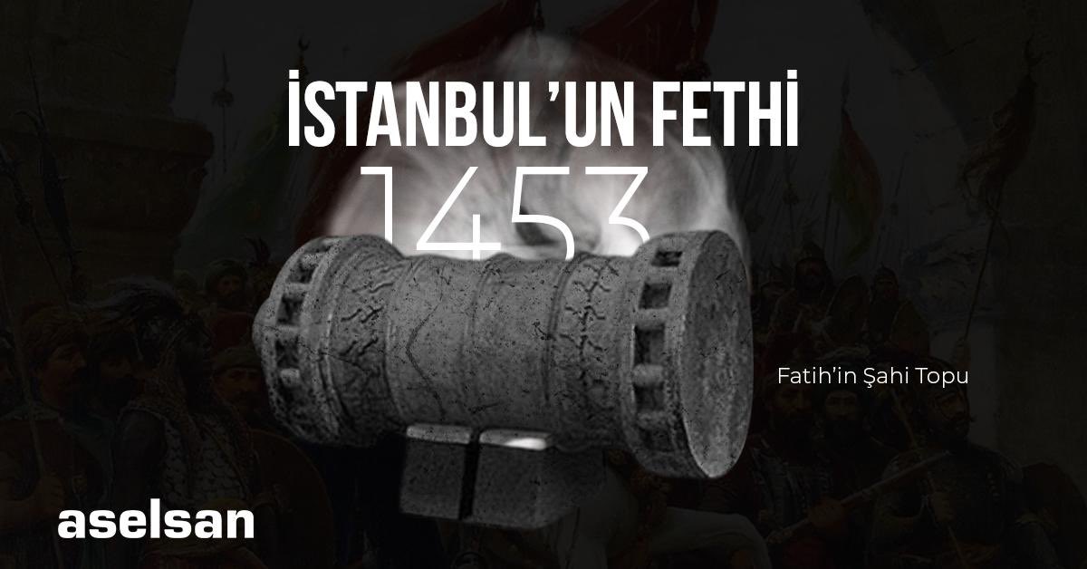 1453'te Fatih Sultan Mehmet Han'ın önderliğinde Türk mühendislerinin üstün yetenekleriyle yapılan Şahi Topu, tarihte çığır açtı. Ecdadımızdan aldığımız ilhamla teknoloji geliştirmeye devam ediyor, İstanbul'un Fethi'nin 569. yılını kutluyoruz.

#aselsan #İstanbulunFethi
