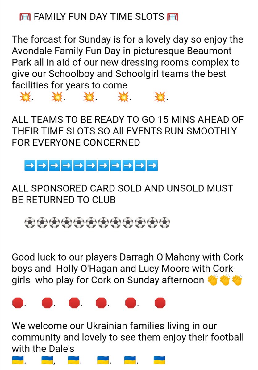 It's our Family Fun Day today in Beaumont Park. Enjoy the day. <a href="/CareyHire/">Carey Tool Hire</a> <a href="/BallintempleFS/">Ballintemple Food St</a>