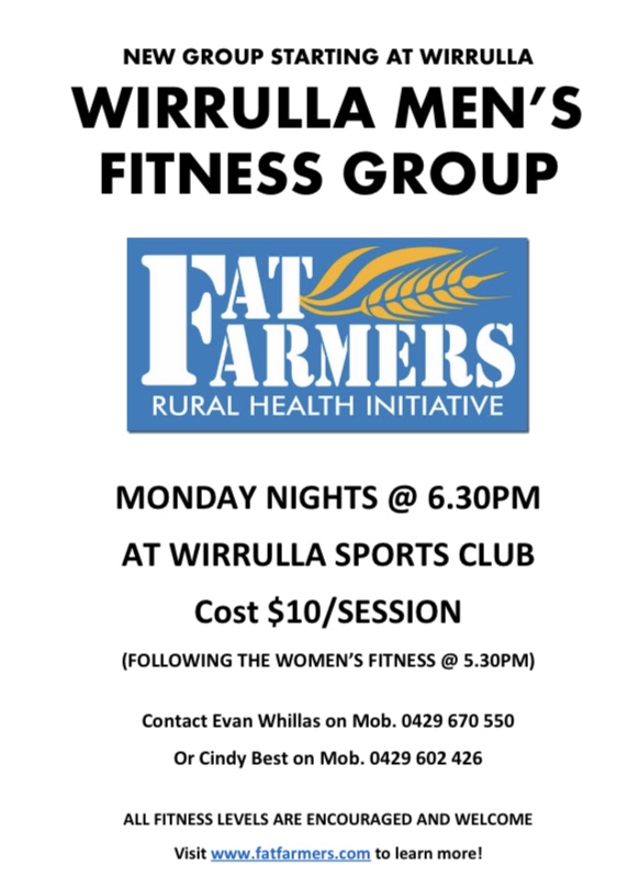 Two new groups on the EP! Wudinna and also Wirrulla,  both on Monday nights! See below flyers for details...