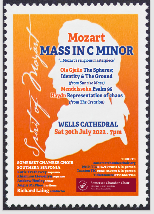 SomersetChamberChoir (@somchamberchoir) on Twitter photo For a great evening of music join <a href="/SomChamberChoir/">SomersetChamberChoir</a> <a href="/sinfoniasouth/">Southern Sinfonia</a> this July with amazing soloists at #Wells Cathedral #Somerset performing #Mozart Mass in C Minor and more! See below for Tickets. <a href="/VisitBristol/">Visit Bristol</a> <a href="/ChoirOfWells/">Wells Cathedral Choir</a> <a href="/SCYO19/">Somerset County Youth Orchestra</a> <a href="/SCYChoir/">Somerset County Youth Choirs</a> <a href="/bath_voice/">Bath Voice News</a> For a great evening of music join <a href="/SomChamberChoir/">SomersetChamberChoir</a> <a href="/sinfoniasouth/">Southern Sinfonia</a> this July with amazing soloists at #Wells Cathedral #Somerset performing #Mozart Mass in C Minor and more! See below for Tickets. <a href="/VisitBristol/">Visit Bristol</a> <a href="/ChoirOfWells/">Wells Cathedral Choir</a> <a href="/SCYO19/">Somerset County Youth Orchestra</a> <a href="/SCYChoir/">Somerset County Youth Choirs</a> <a href="/bath_voice/">Bath Voice News</a>