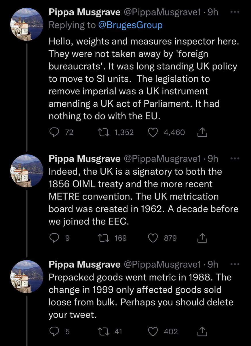 Handy little info-blast to help with the forthcoming tsunami of stupidity re weights and measures.