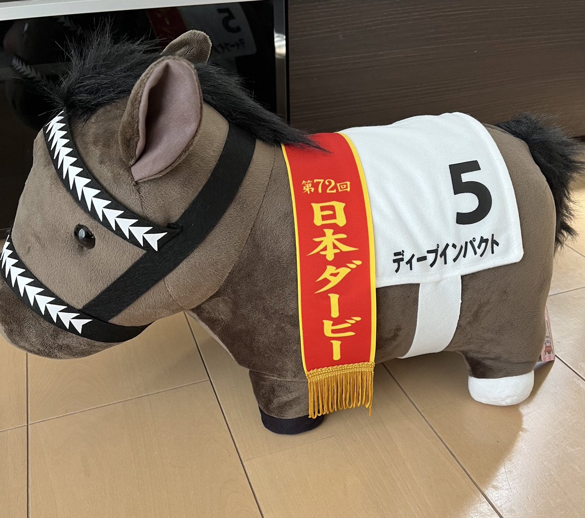 3443wave's tweet image. クレーンゲームでとれた！
めっちゃかわいい