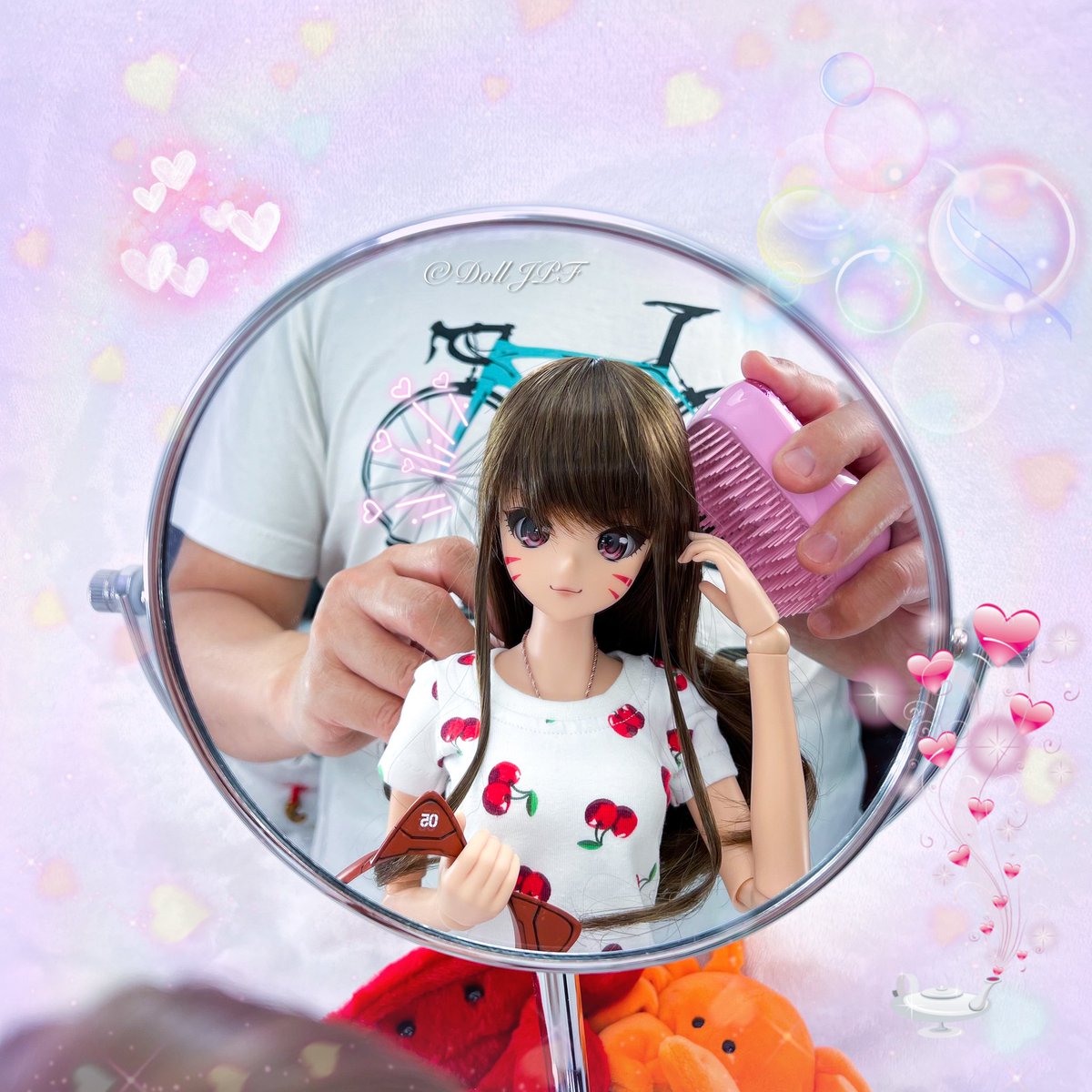 AndroidPDF's tweet photo. 結ちゃん: ブラッシングニャ💕 (Ф∀Ф)

Yui-chan: Brushing meow 💕 (Ф∀Ф)

#ブラッシング #wigbrush #brushing #wigcare #tangleteezer 
#smartdoll #smartdollprowess #smartdoll結 #smartdollprowesscinnamon  #catgirl #dolljpf https://t.co/ice78Kt2wj