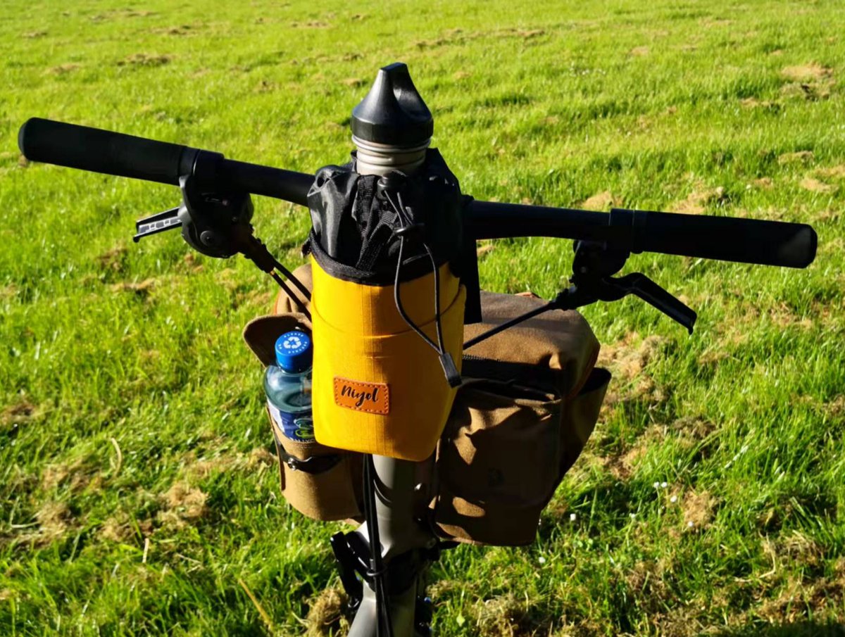 BIKEgangUK's tweet photo. https://t.co/NIbhTAWHT3
Colourful water bottle holder solution (#Niyol)
Safety lock strap to prevent jump ship and Quick adjustable strap buckles. Handlebar stem or Saddle seatpost fix
#Brompton #BIKEgangGroup #VeloHouse #BIKEgang #BromptonLife #BromptonMODs https://t.co/ObCW9LRtr5