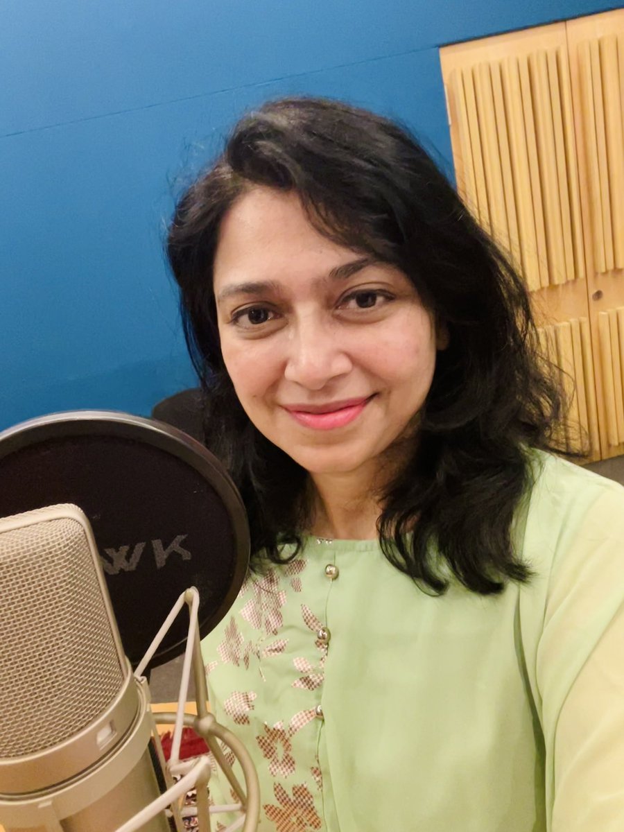 neharajpalmusic's tweet photo. Recorded lovely duet for composer Mohit Gangurde .. voice taken by magician Vijay Dayal .. it’s going to b a duet with Sonu Nigamji.. for marathi film https://t.co/noUjXiC94T