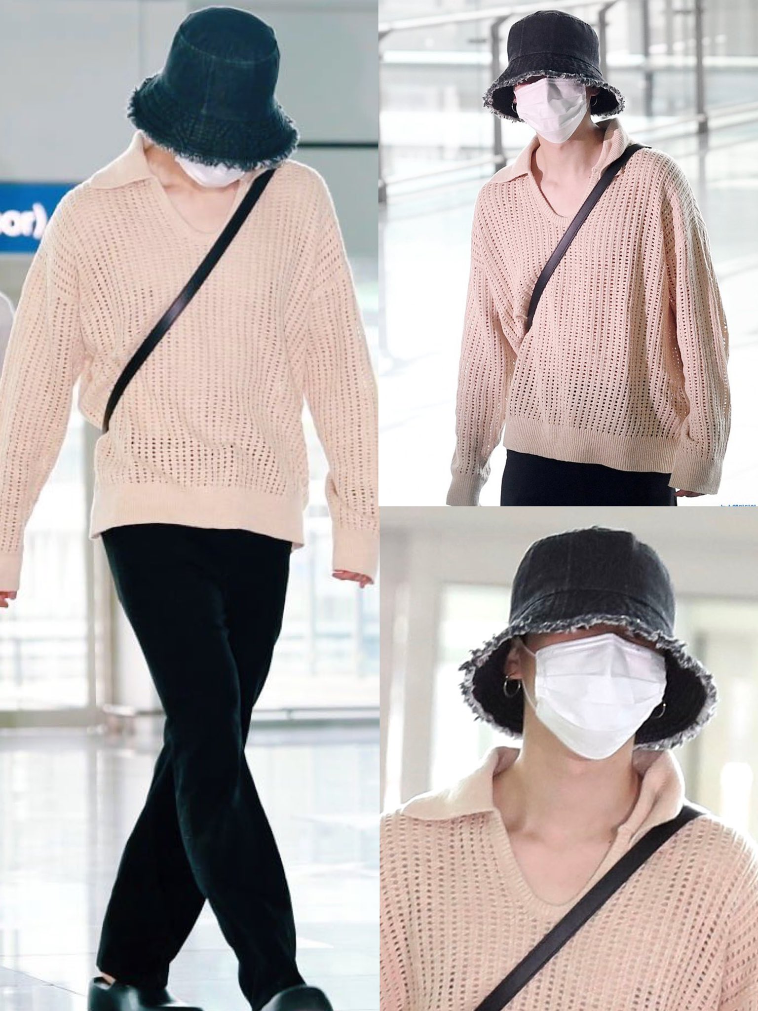 Get A By Jimin Inspired Airport Fashion on Incheon Airport May 2018