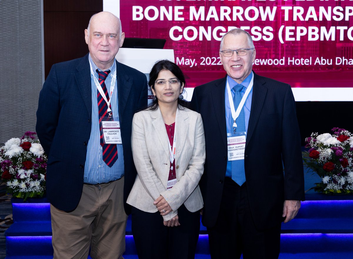 MansiSachdevMD's tweet photo. Honoured to share the platform with the stalwarts of Pediatric BMT world! @EPBMTC 1st Emirates Pediatric Bone Marrow Transplant Congress! https://t.co/L2eyUmoZjK