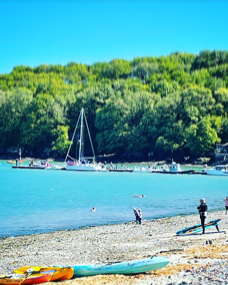 Beautiful day at Dale - at last the sun shines ☀️ #westwales #HalfTerm