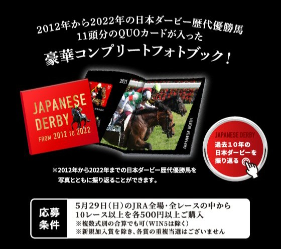 当社オリジナル 22 Jra日本ダービー歴代優勝馬a賞コンプロートフォトブック 他もつけます エンタメ その他 Www Bettonville Com