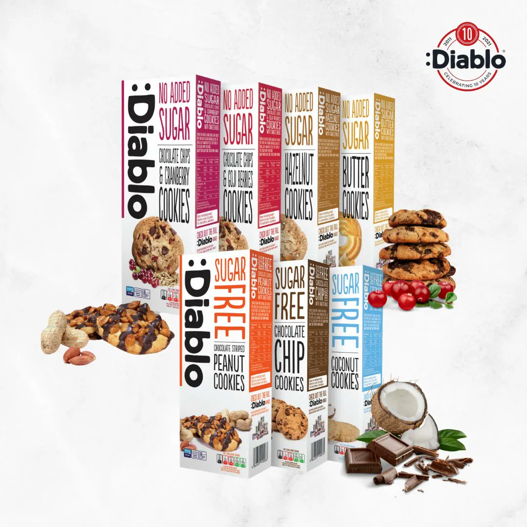 As if we need an excuse to eat more biscuits, but it’s National Biscuit Week! Why not celebrate and stock up on all your Diablo favourites to keep your tea breaks full of fresh, sugar free biscuity delight. 😋🍪