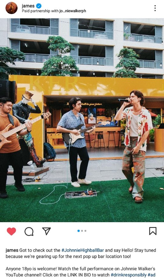 lovexpsyche's tweet photo. James Reid performed "Hello" live at the Johnnie Highball Bar at Forbes Town, BGC last April 29.

Full performance on the JohnnieWalkerPH YouTube channel: https://t.co/t4j6Afd7Lk 

#HelloJamesReid 
#JohnnieWalkerxJamesReid 
📷james (29May22)/JohnnieWalkerPH (26May22) https://t.co/R7jJsbot9E